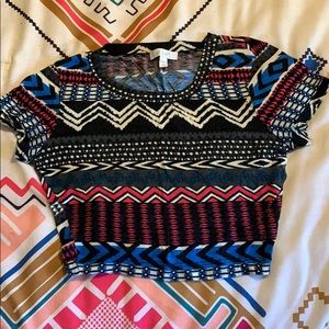 Cute Aztec crop top